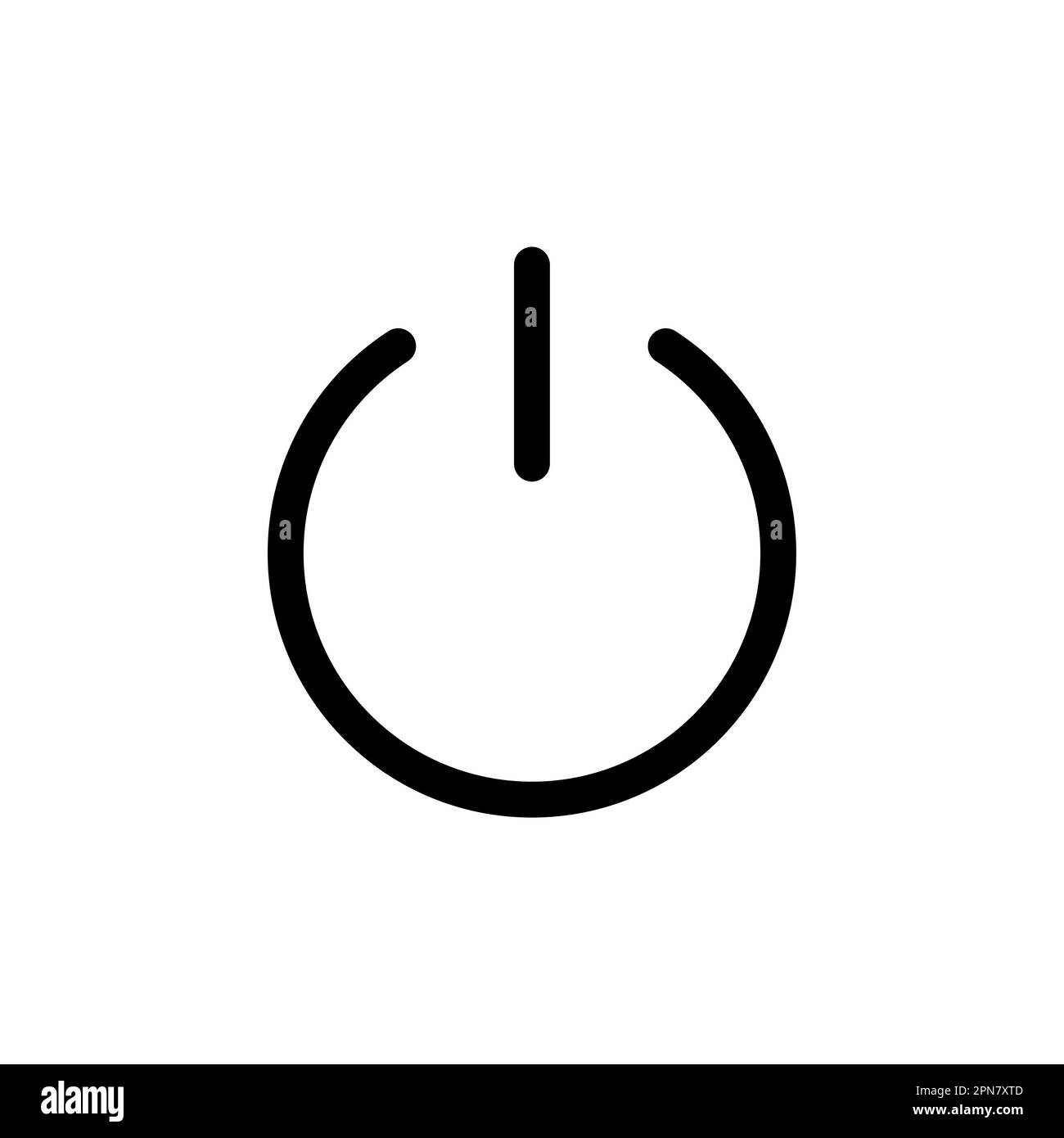 Power icon vector. Power Switch Icon. Electric power Stock Vector Image