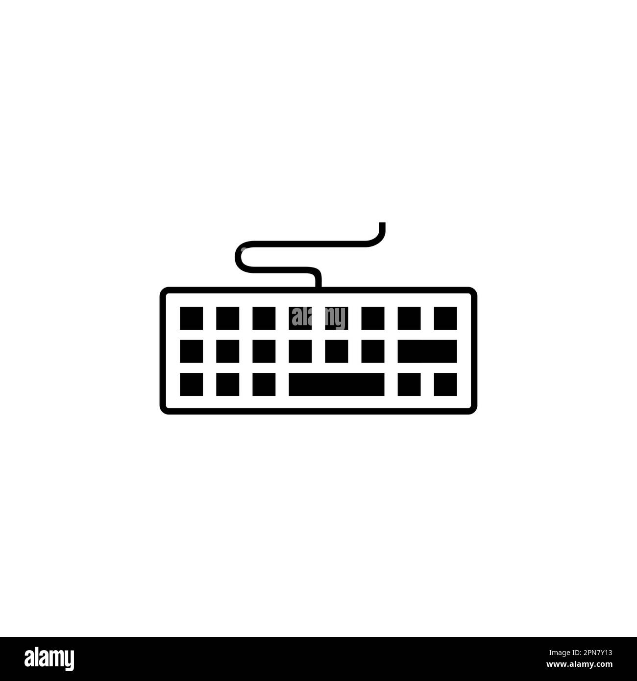 Keyboard icon vector. keyboard vector symbol Stock Vector Image & Art