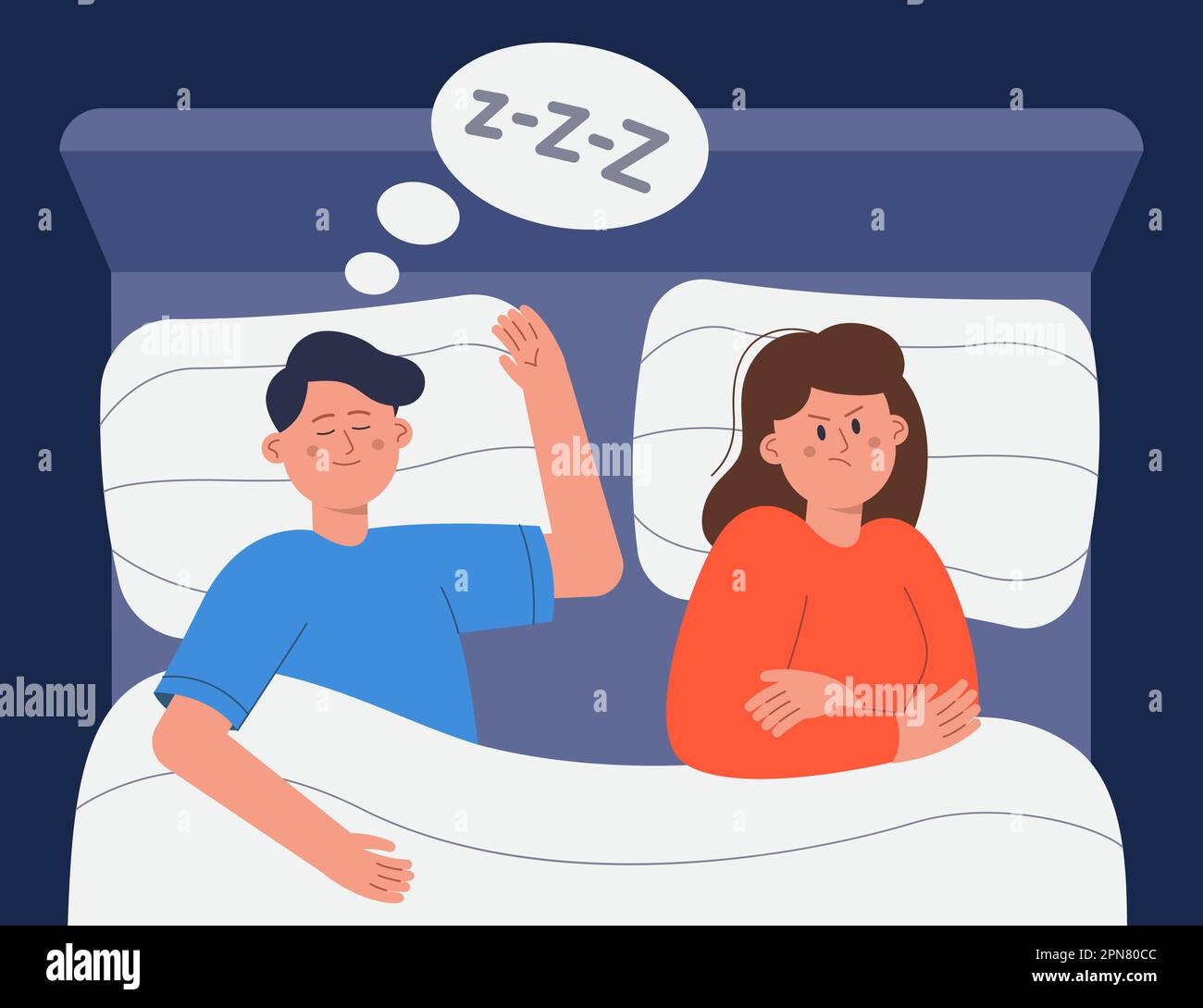 Sleep apnea Stock Vector Images Alamy