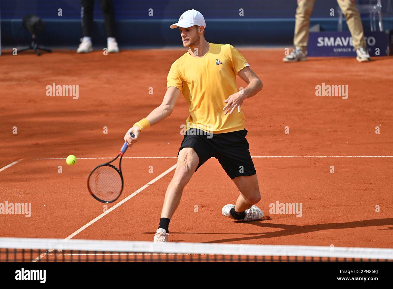 Munich, Deutschland. 17th Apr, 2023. Yannick HANFMANN (GER) action
