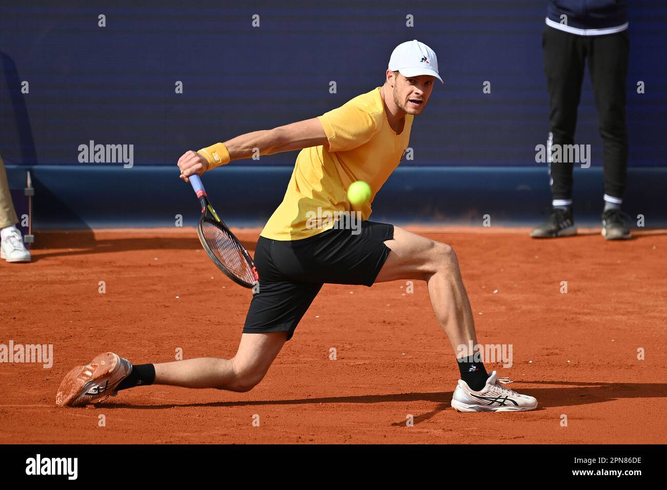 Munich, Deutschland. 17th Apr, 2023. Yannick HANFMANN (GER) action