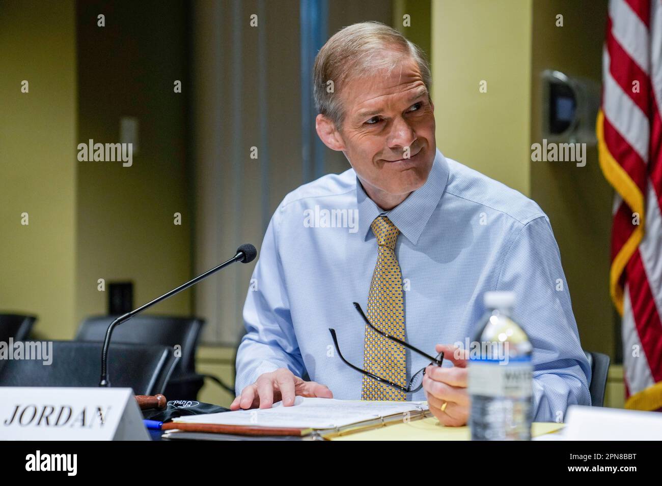 House Judiciary Committee Chair Jim Jordan, R-Ohio, smiles as he ...