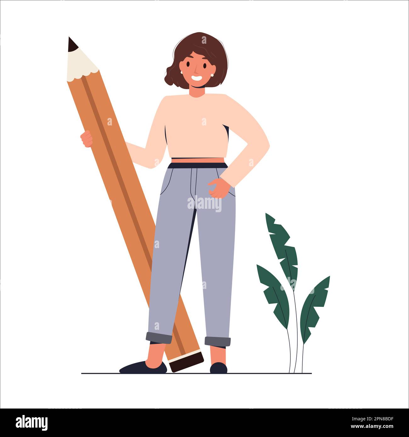 Giant pen Stock Vector Images - Alamy