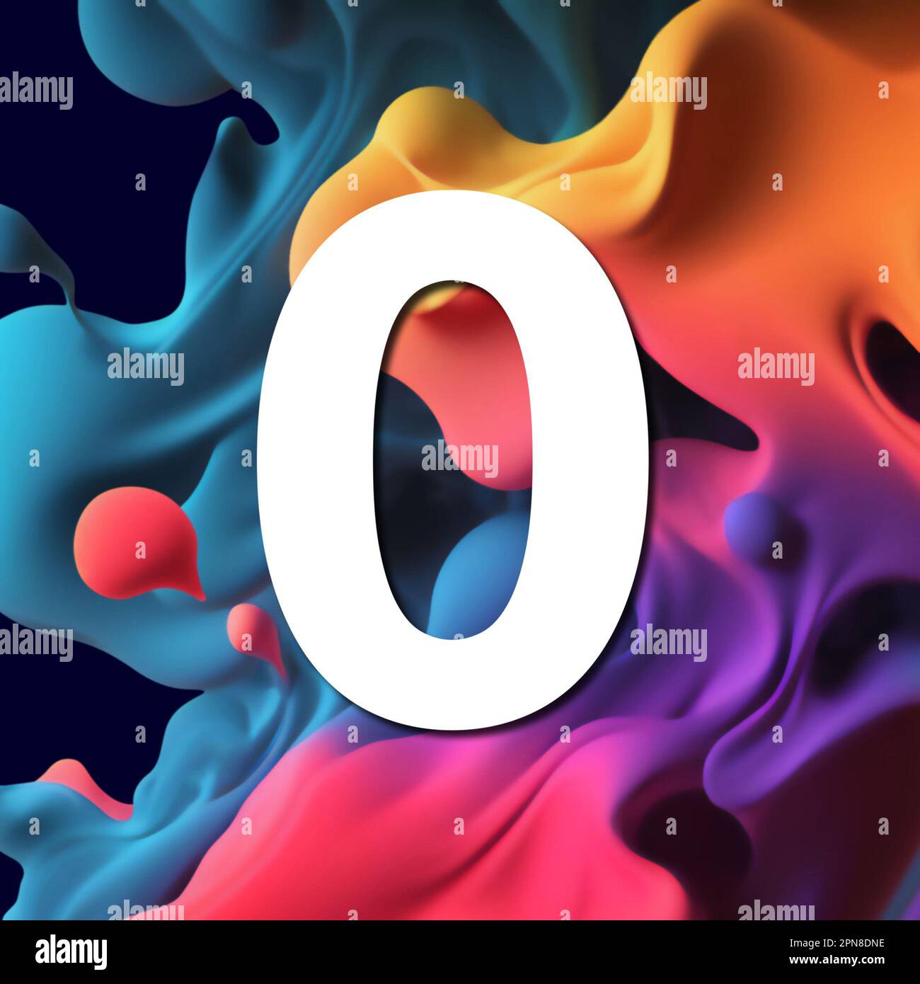 Light numbers art hi-res stock photography and images - Alamy
