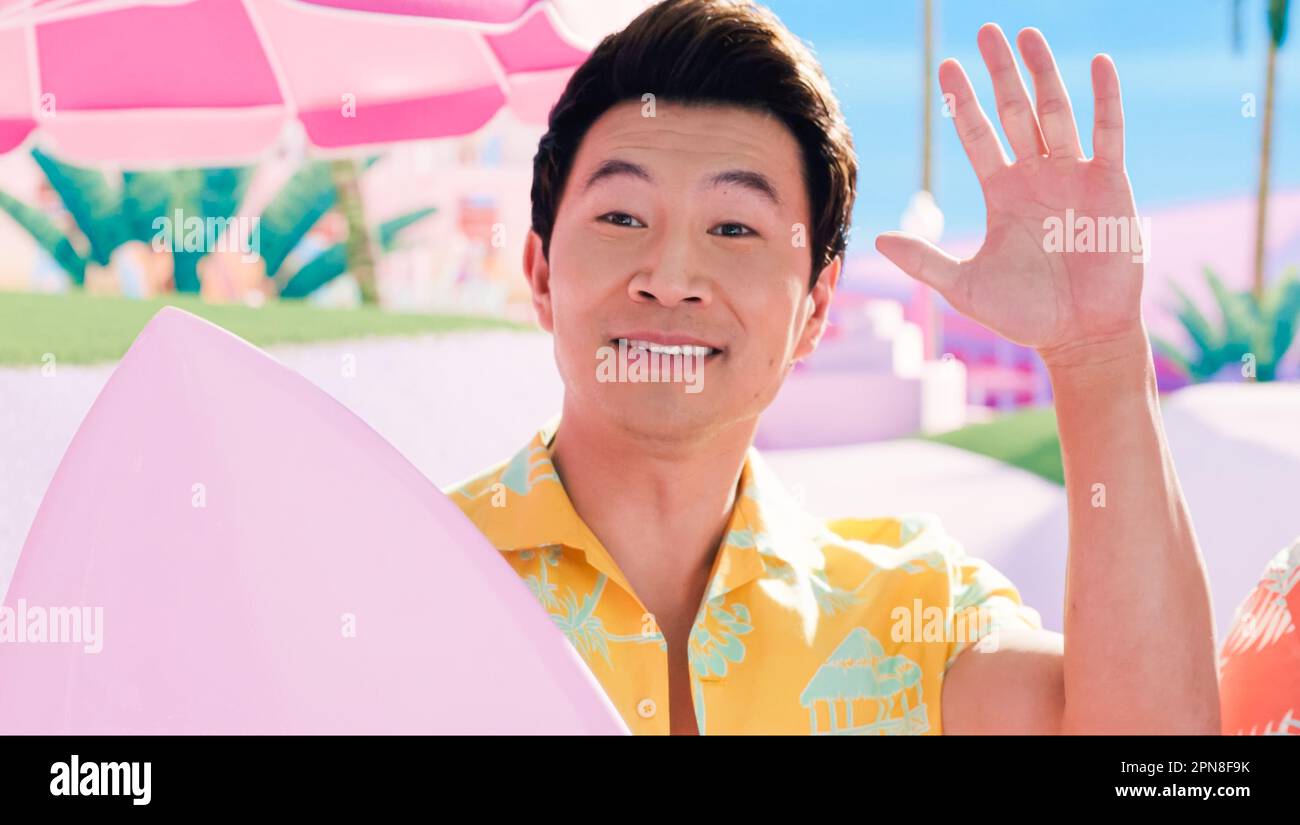 Simu Liu, Barbie (2023). Photo credit: Warner Bros Stock Photo - Alamy