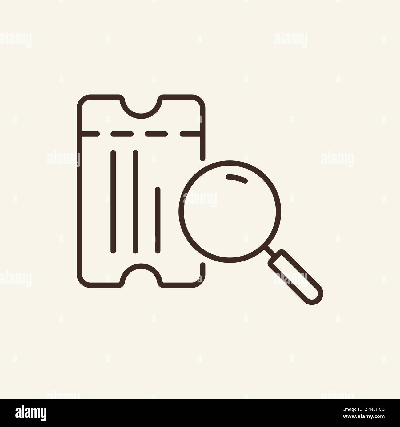 Boarding pass ticket icon image hi-res stock photography and images - Alamy