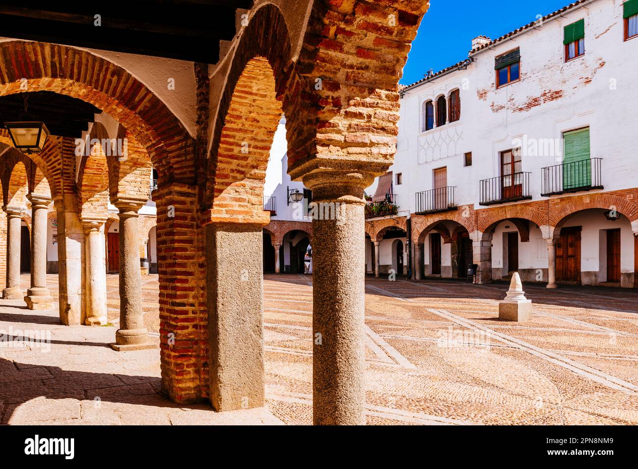 The Plaza Chica of Zafra is the smallest and oldest of the two