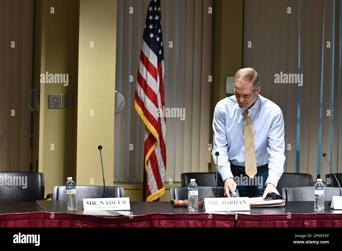 New York, USA. 17th Apr, 2023. House Judiciary Committee Chair Jim ...