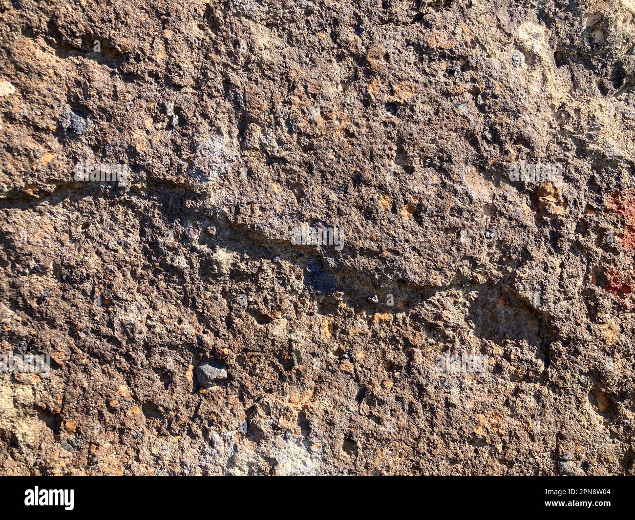 Texture tuff stone armenian tuff stock photo alamy