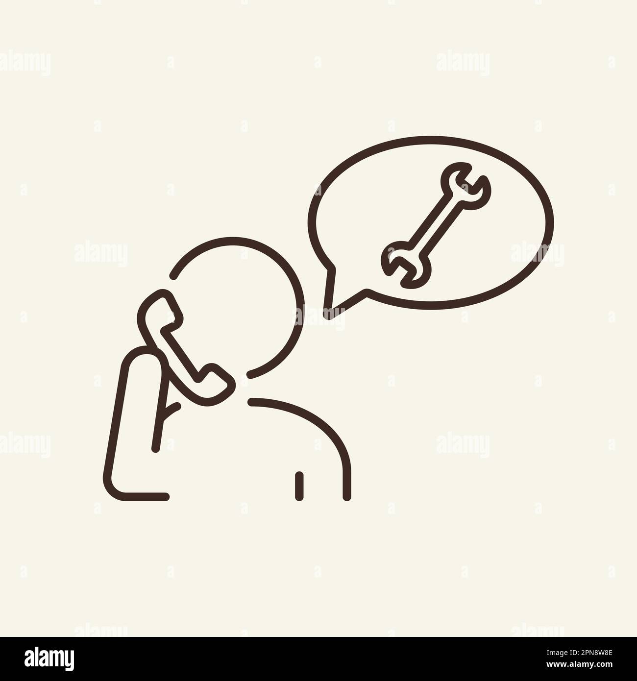 Master call Stock Vector Images - Alamy