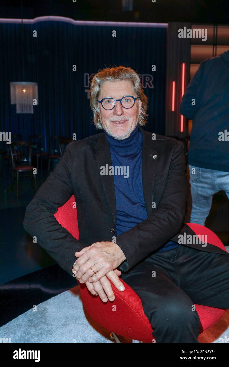 Toni Schumacher bei der Aufzeichnung der WDR-Talkshow 'Kölner Treff' im WDR Studio BS 2. Köln, 10.02.2023 Stock Photo