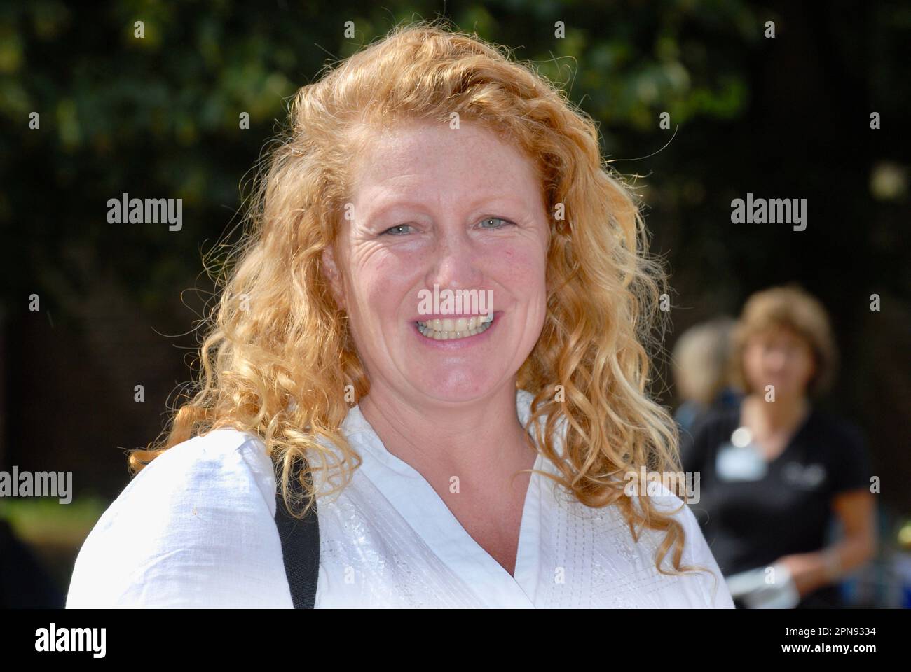 Charlie Dimmock, Hampton Court Palace Flower Show, Surrey, UK Stock