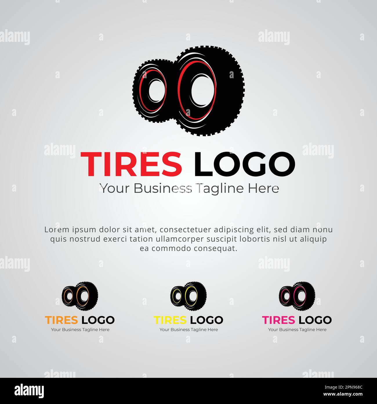 Tires Logo Brand Company Design Template Stock Vector Image & Art Alamy