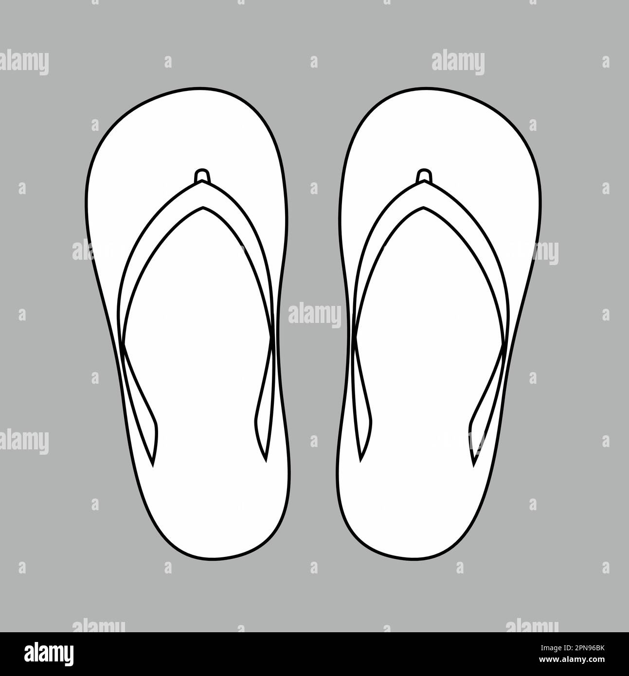 Flip flops on a background Stock Vector Image & Art - Alamy