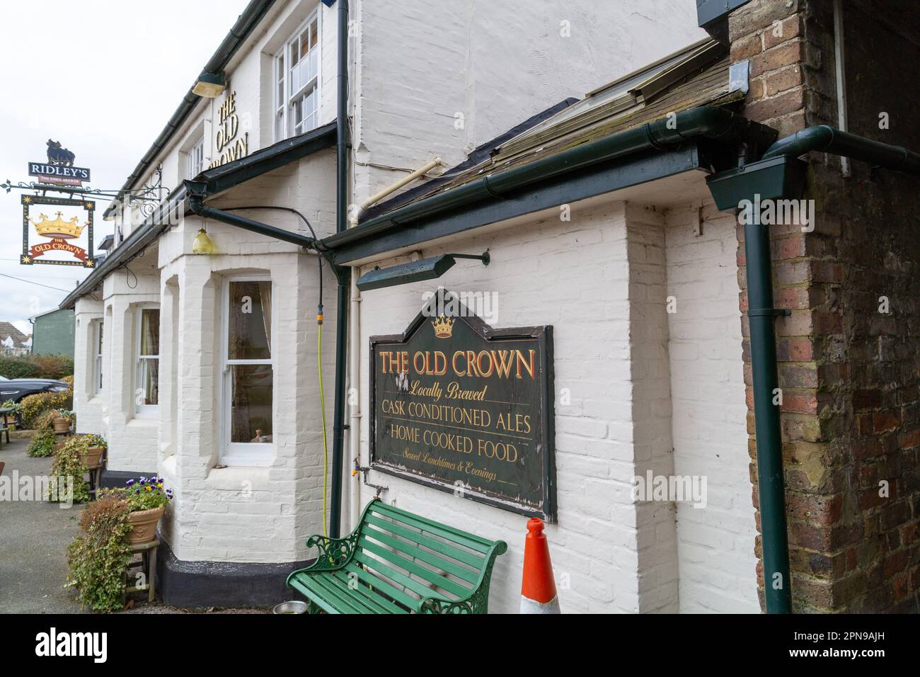 The Old Crown, Messing Essex Stock Photo Alamy