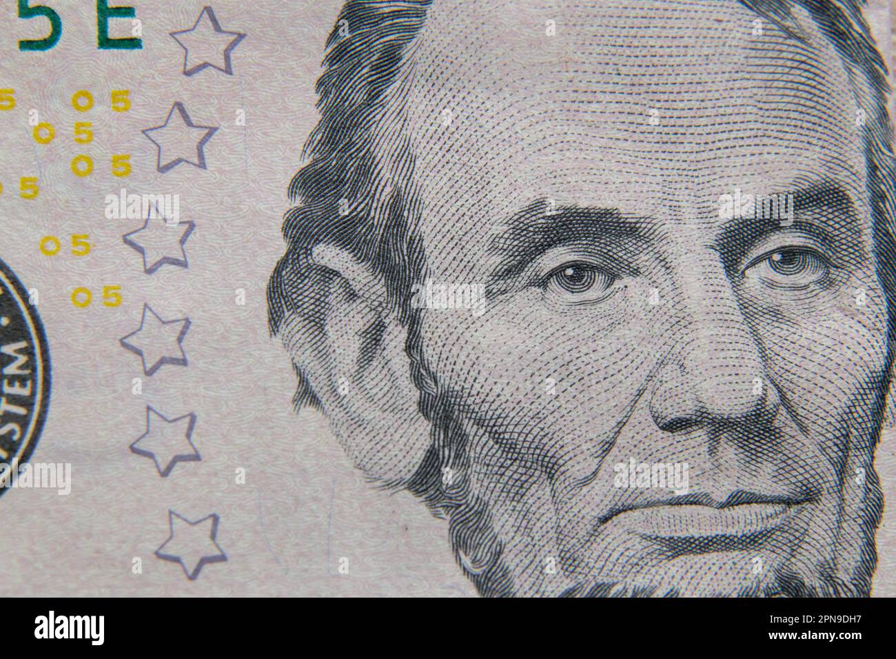 dollar bill macro photography, finance Stock Photo - Alamy