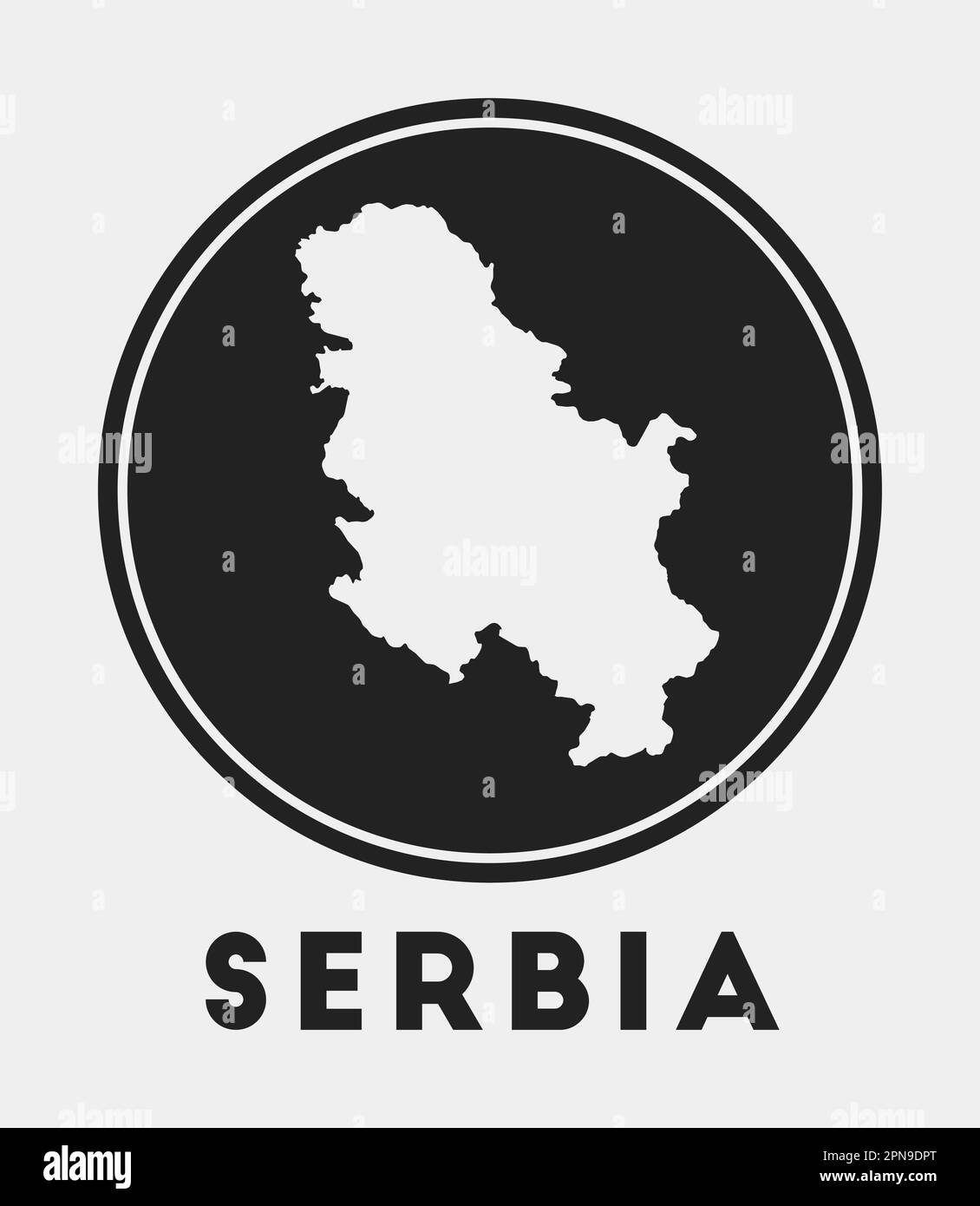 Map of Serbia, Autonomous Province of Vojvodina is pulled out, isolated on  white background Stock Vector Image & Art - Alamy