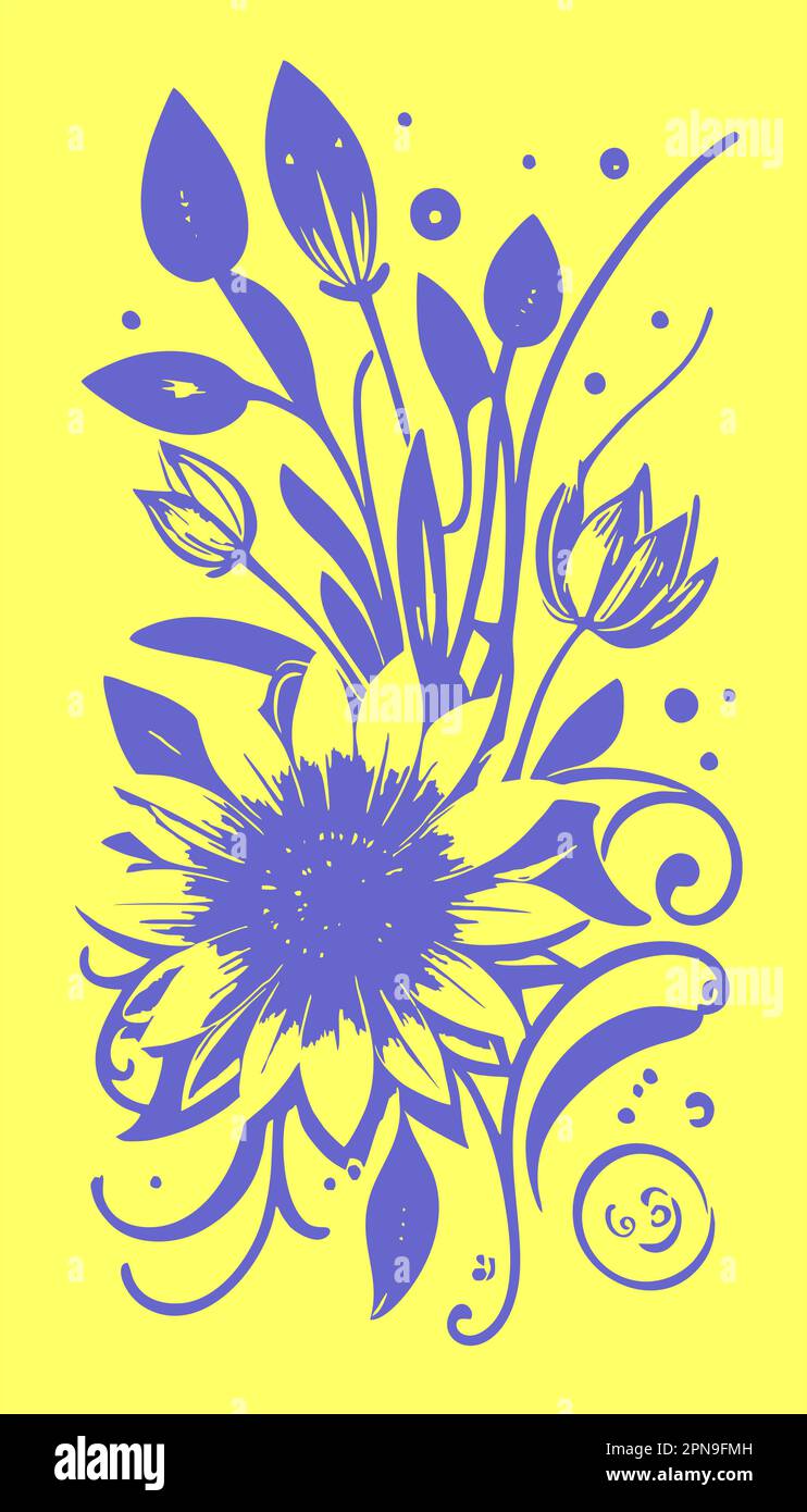 Ukrainian sunflower art hi-res stock photography and images - Alamy