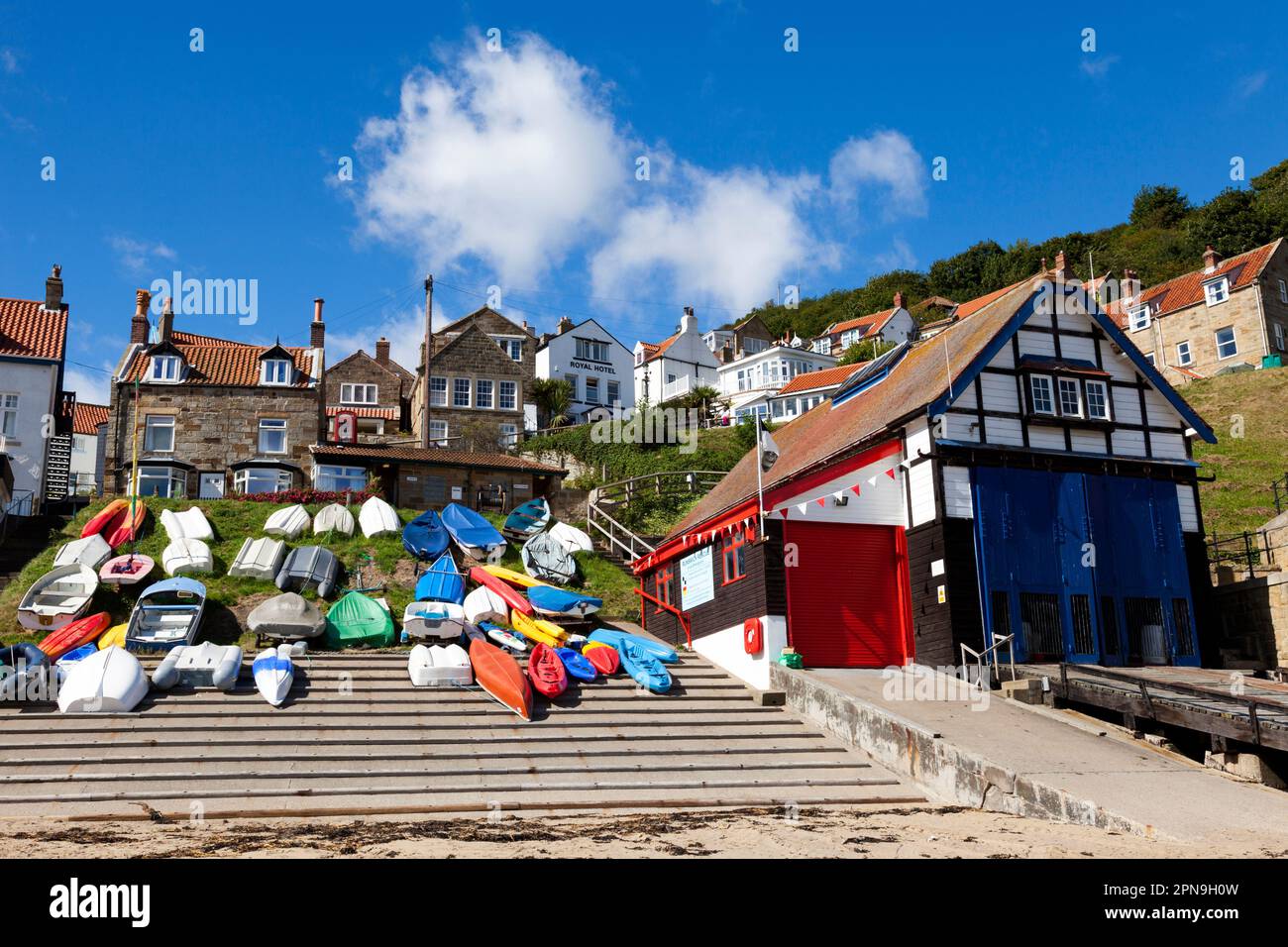 Runswick Bay, North Yorkshire, England, U.K Stock Photo Alamy