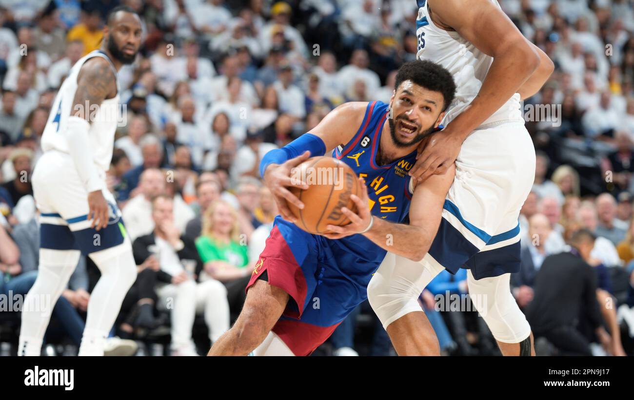 Denver Nuggets guard Jamal Murray (27) in the second half of Game 1 of