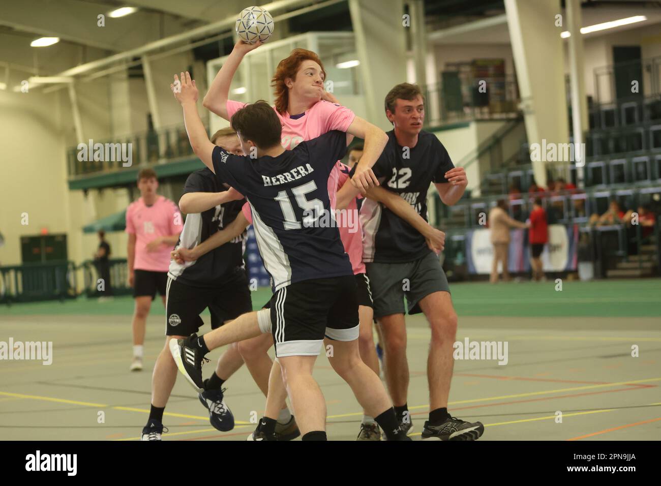Tiffin, Ohio, USA. 14th Apr, 2023. USA Team Handball, Collegiate