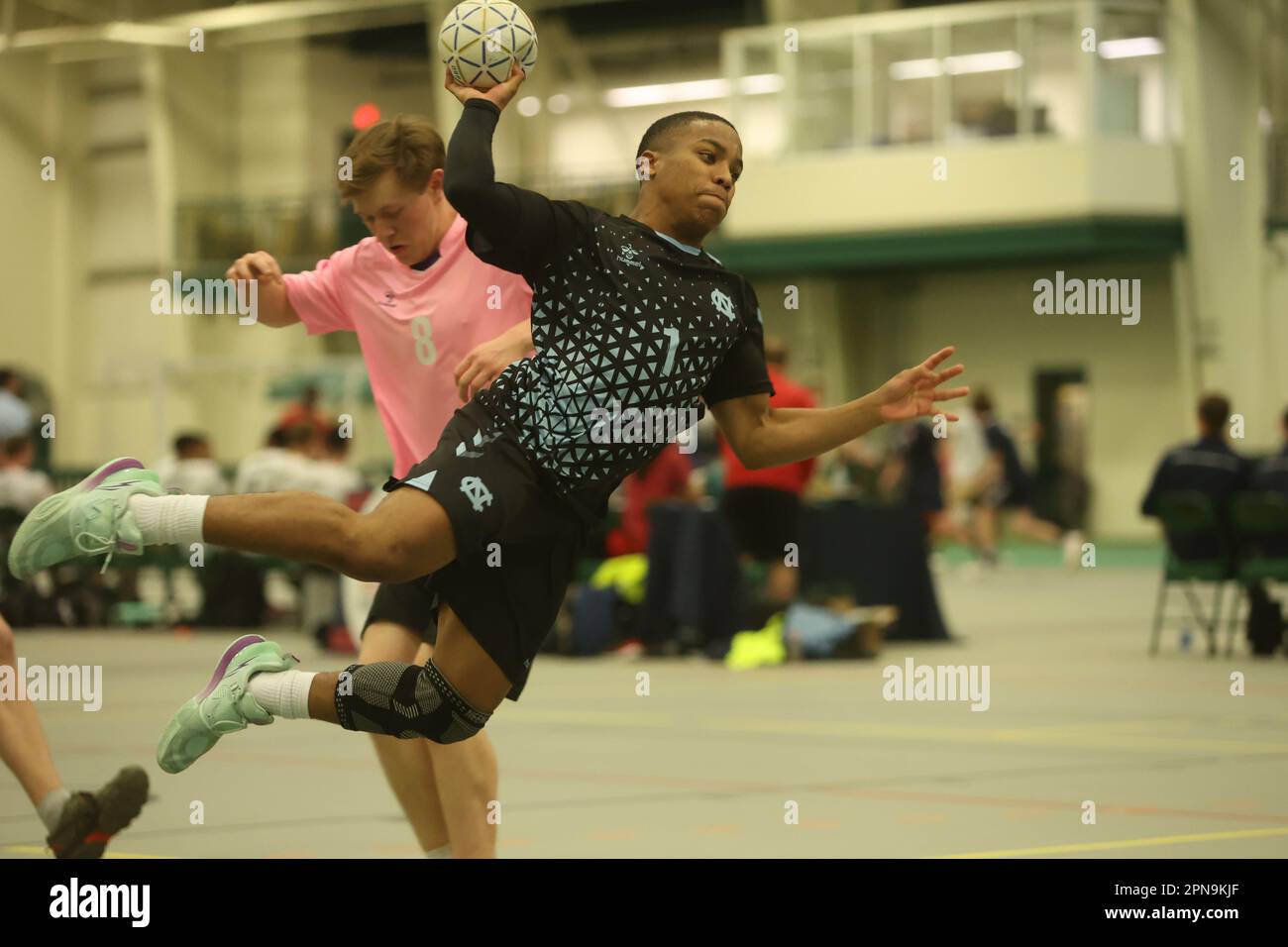 Tiffin, Ohio, USA. 14th Apr, 2023. USA Team Handball, Collegiate