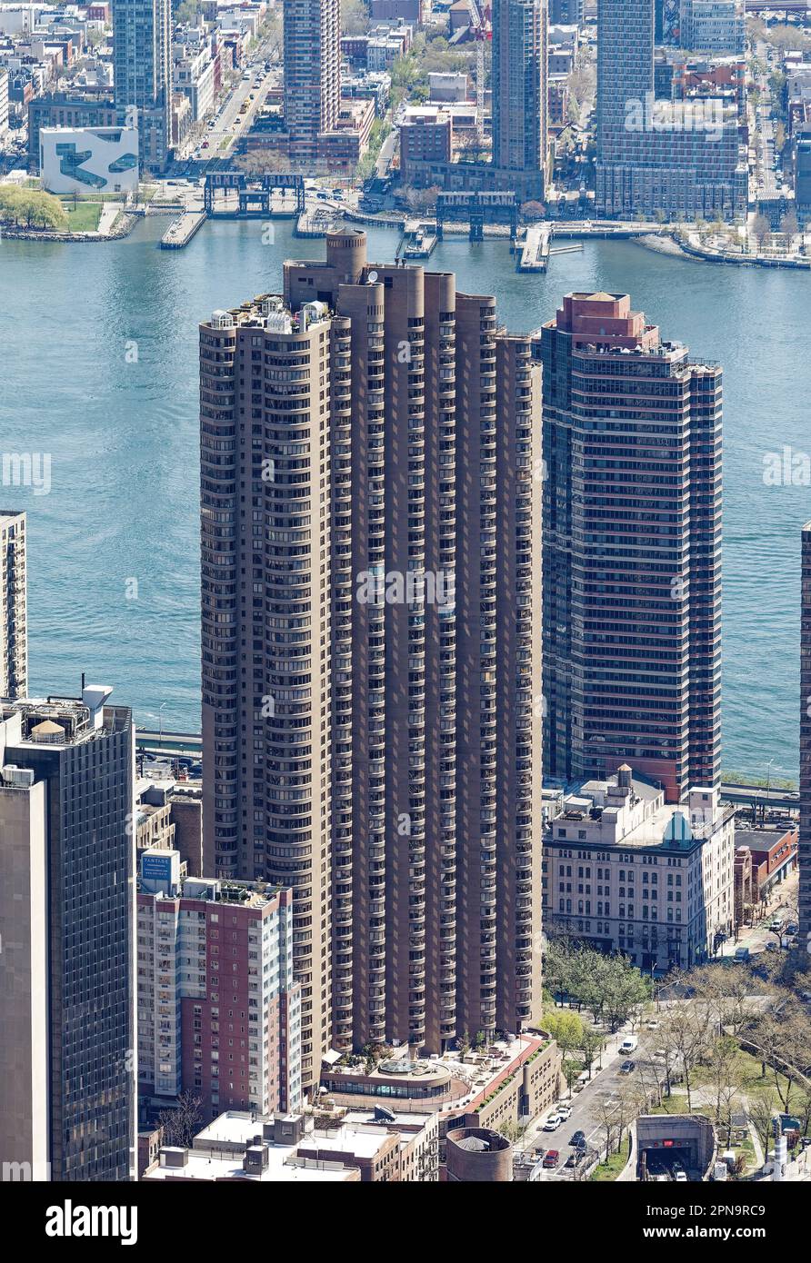 Corinthian’s design includes balconies in many units, and semicircular