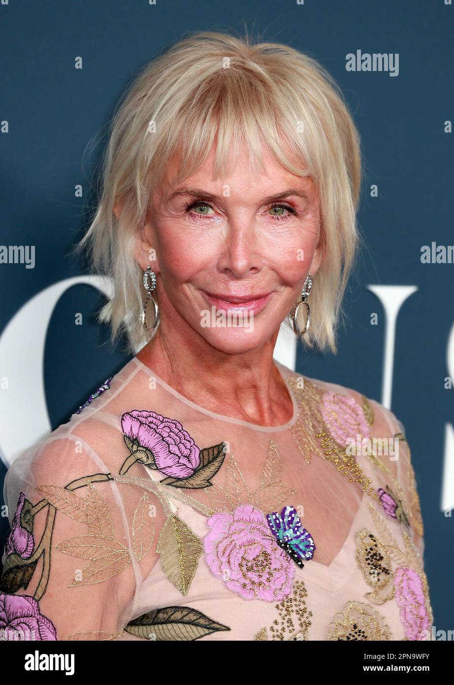 Trudie Styler attends the BFI London Film Festival Luminous Gala at The Londoner Hotel in London. Stock Photo