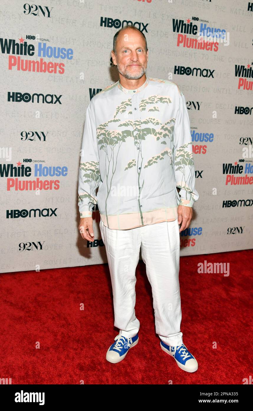 Woody Harrelson attends the premiere of HBO's "White House Plumbers