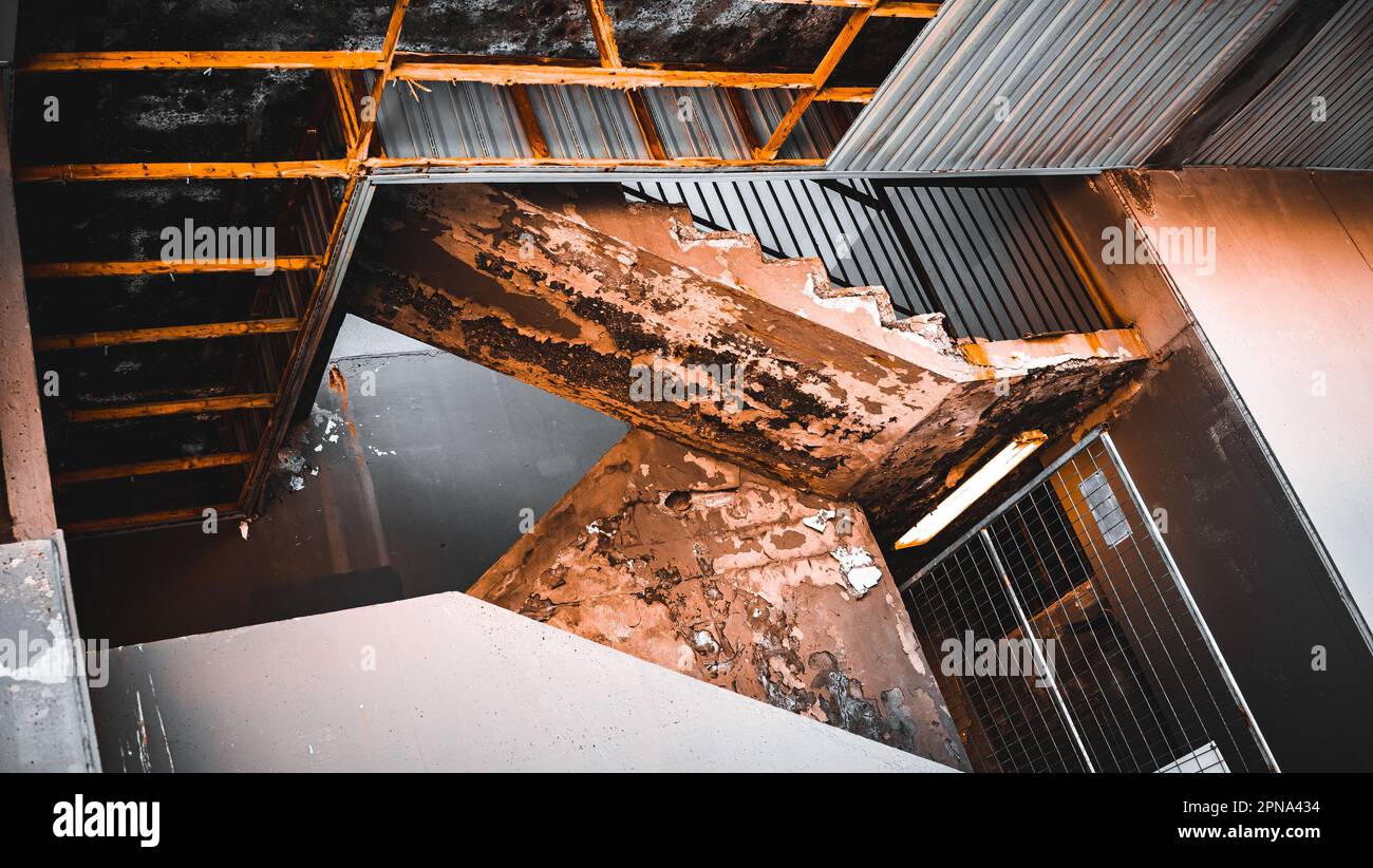 Grungy Stairs Stock Photo