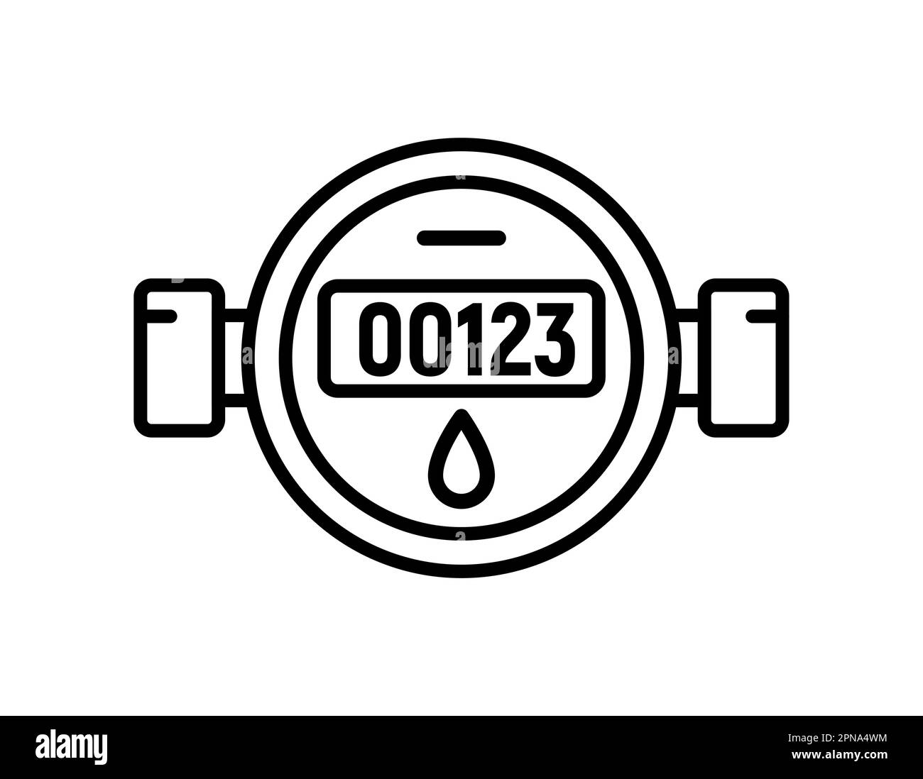 Gas meter house Cut Out Stock Images & Pictures Alamy