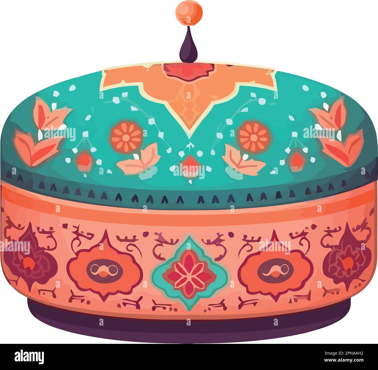 indian style pouf Stock Vector Image & Art Alamy