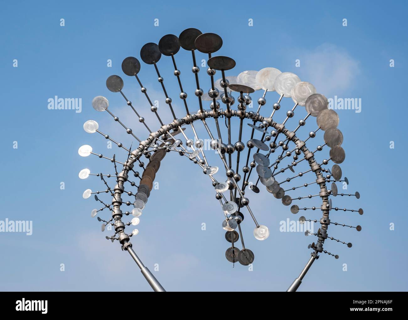 Water Fountain art Installation, Katara Cultural Village, Doha, Qatar