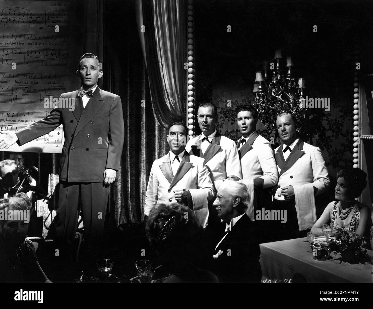 BING CROSBY and likely The Guardsmen in BLUE SKIES 1946 director STUART