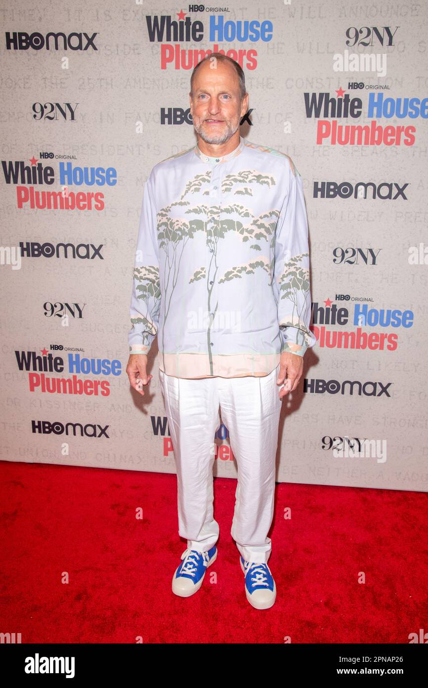 NEW YORK, NEW YORK APRIL 17 Woody Harrelson attends HBO's "White