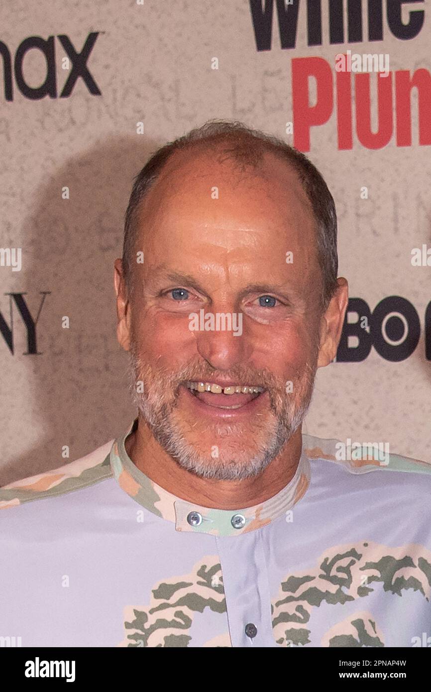 NEW YORK, NEW YORK APRIL 17 Woody Harrelson attends HBO's "White