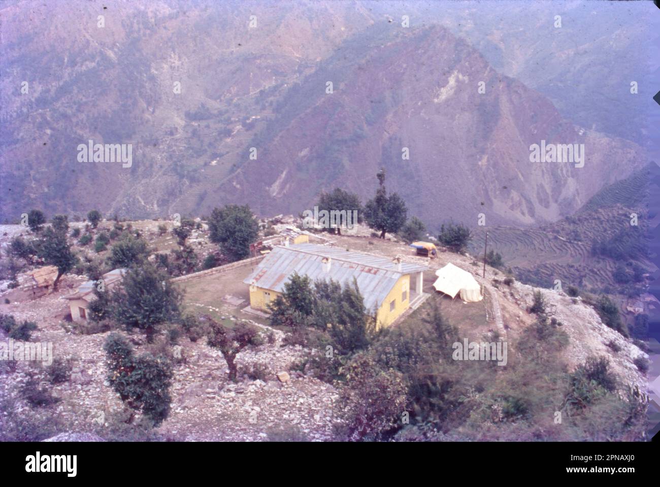 Loharkhet is a small Village/hamlet in Kapkote Block in Bageshwar District of Uttarakhand State, India. Stock Photo