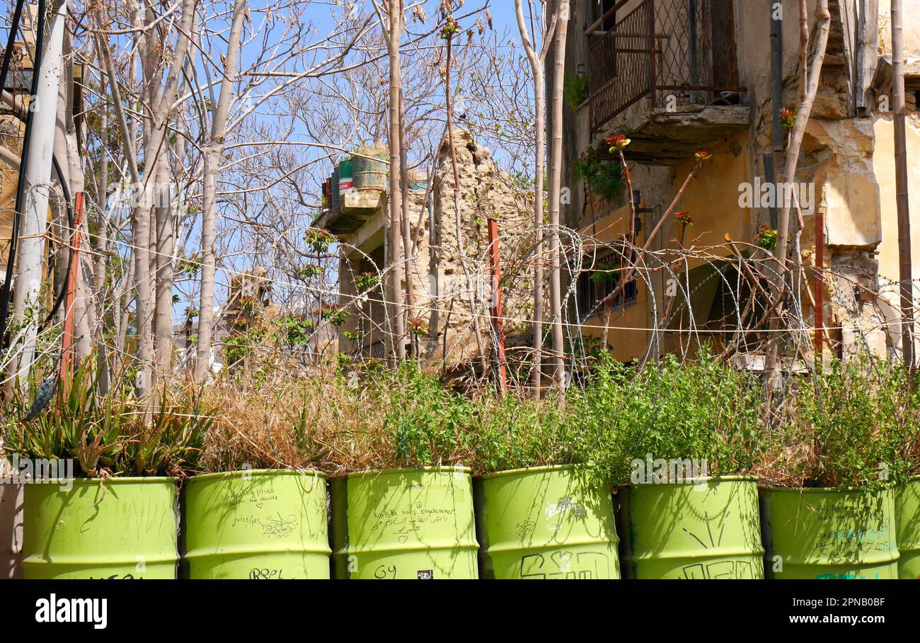 United Nations buffer zone, Nicosia, Republic of Cyprus Stock Photo Alamy