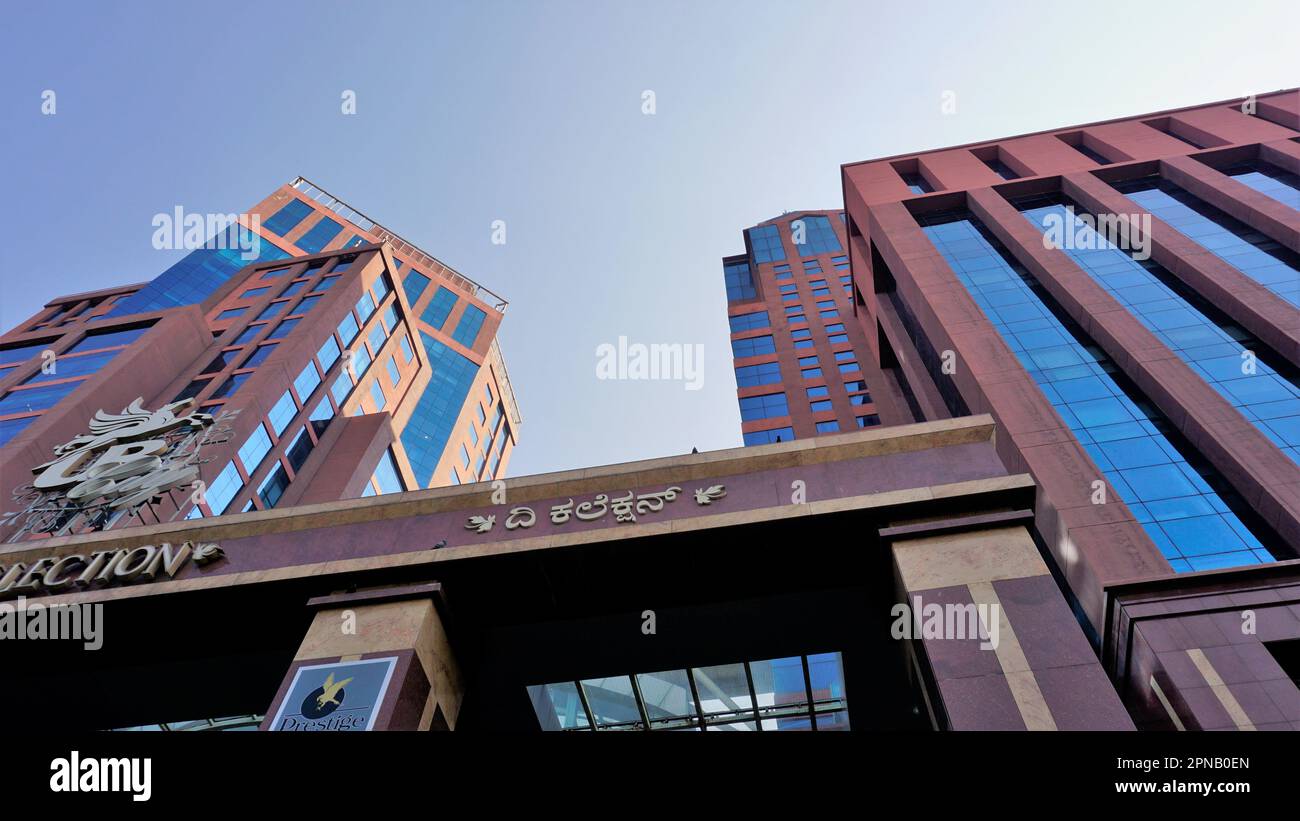 Bangalore,Karnataka,India-April 18 2023: View of Beautiful architecture ...