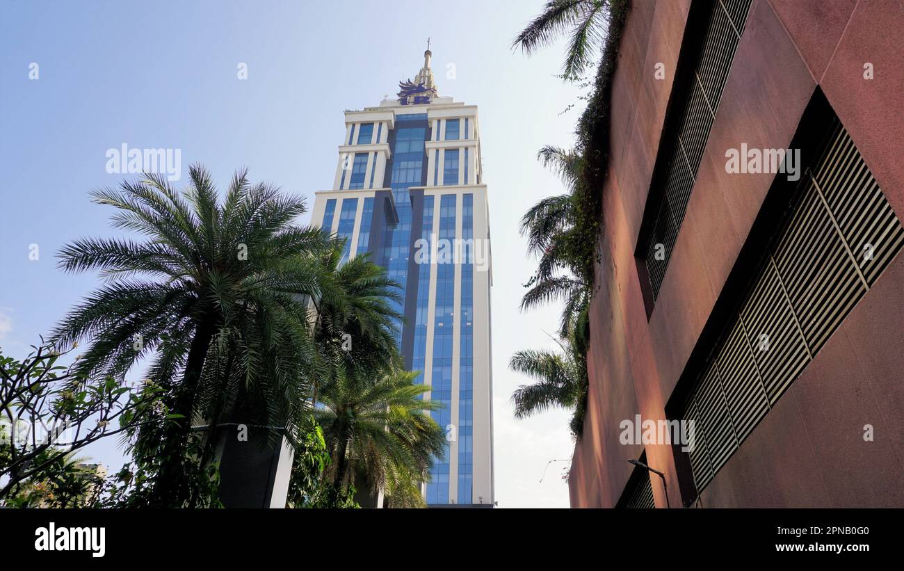 Bangalore,Karnataka,India-April 18 2023: View of Beautiful architecture ...