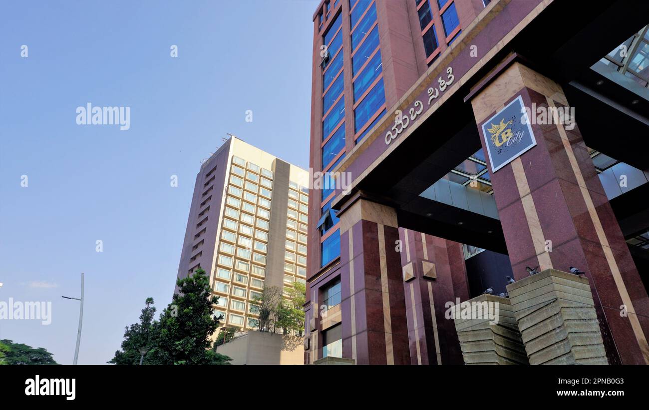 Bangalore,Karnataka,India-April 18 2023: View of Beautiful architecture ...