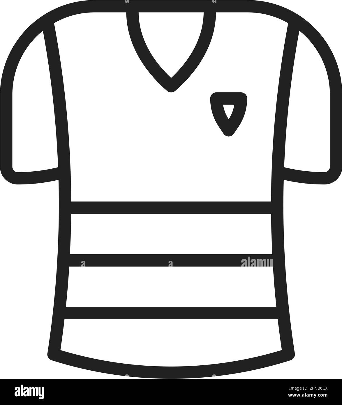 Football T Shirt Clipart Black And White