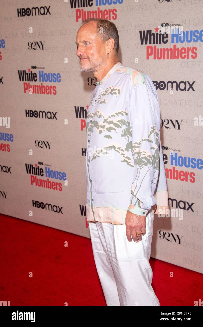 NEW YORK, NEW YORK APRIL 17 Woody Harrelson attends HBO's "White