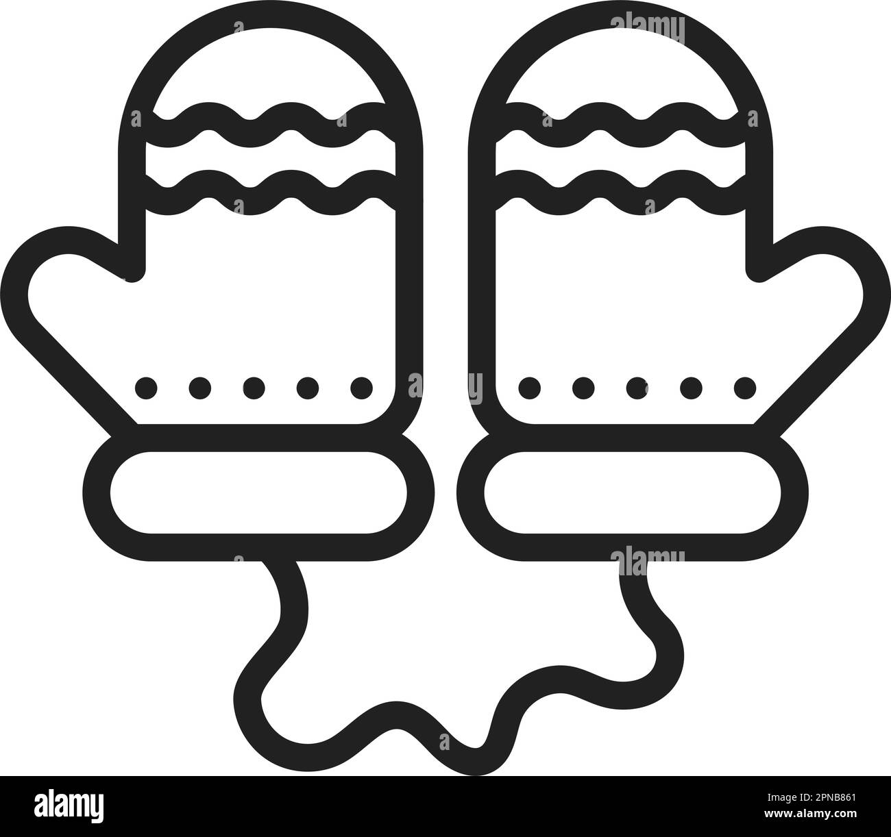 Gloves icon vector image. Suitable for mobile apps, web apps and print ...