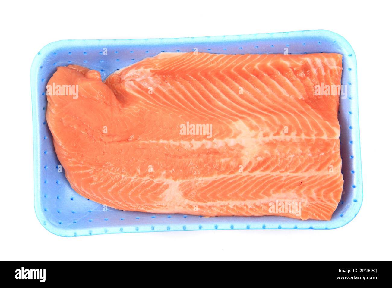 salmon fish fillet isolated on the white background Stock Photo - Alamy