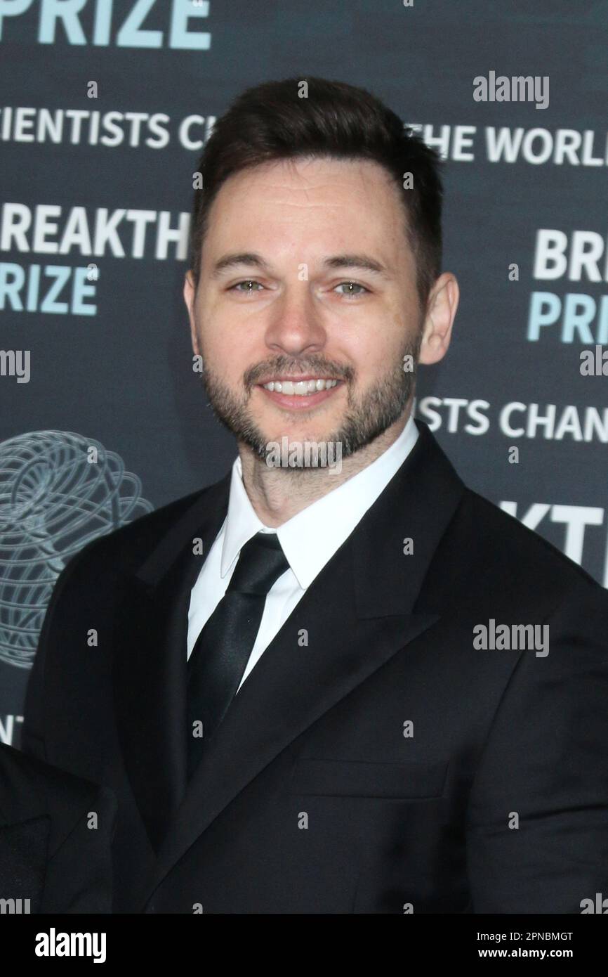 Mathew Ruttledge LOS ANGELES - APR 15: Matthew Rutler at the 9th Breakthrough Prize ...