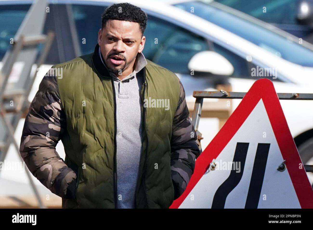 Darren Pritchard arrives at Wolverhampton Crown Court where he is