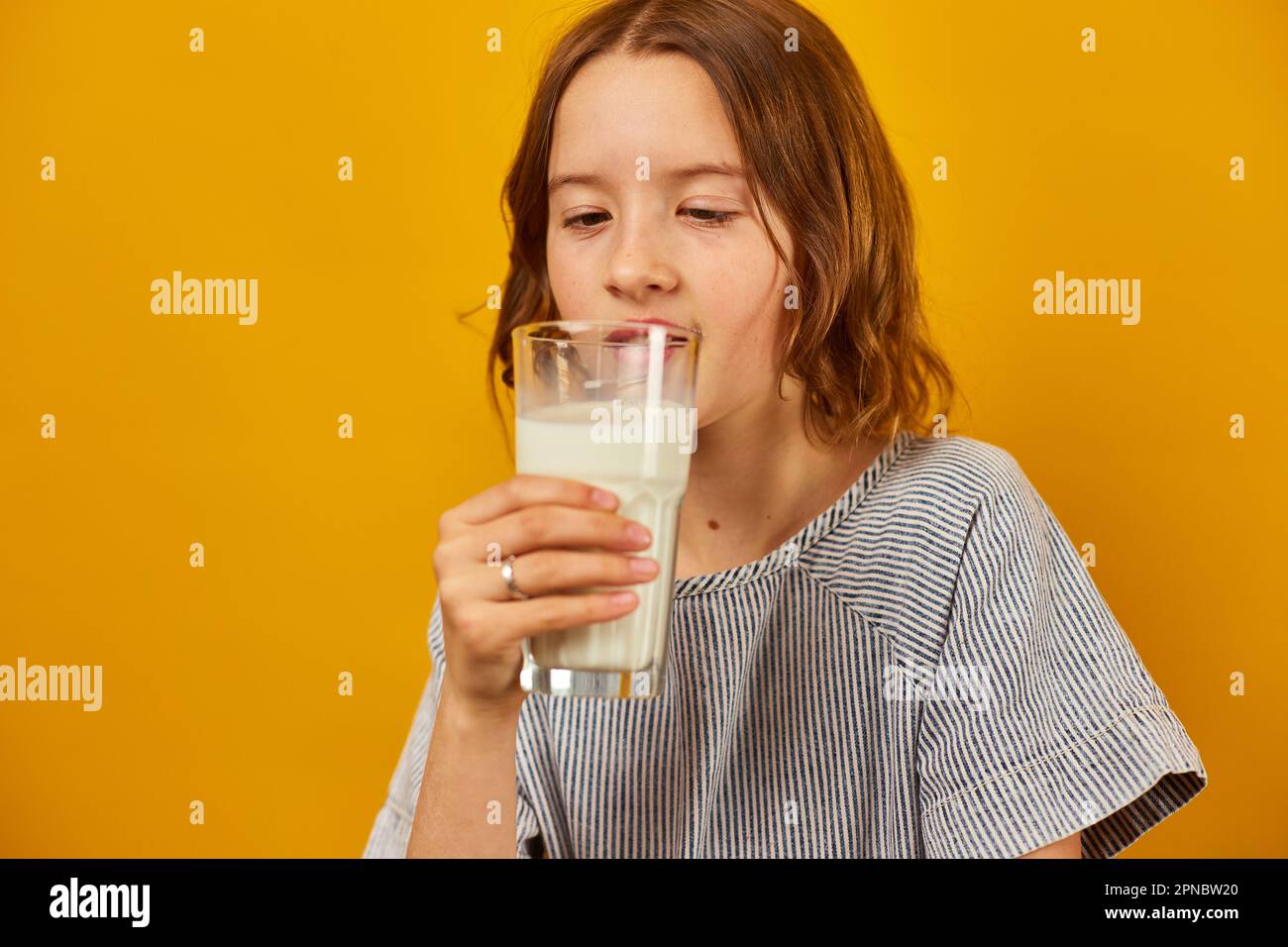 girls milk tee creme main image 1