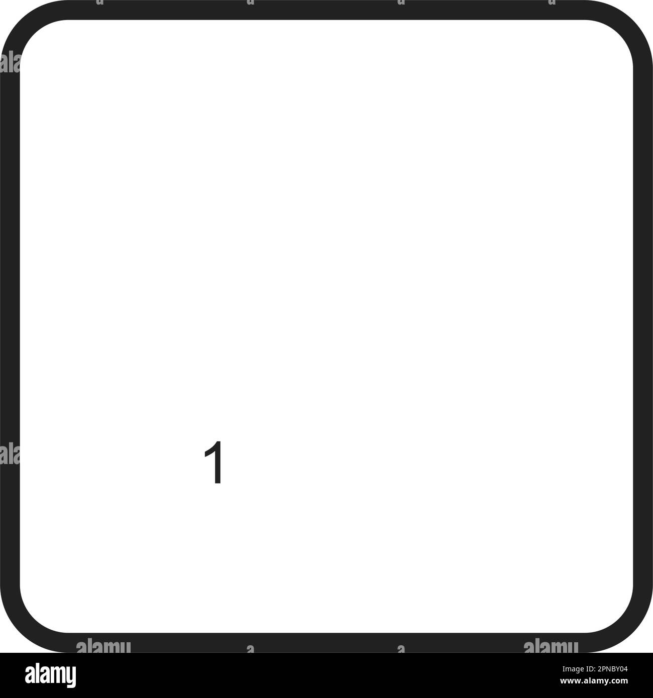 Number 1 image Black and White Stock Photos & Images - Alamy