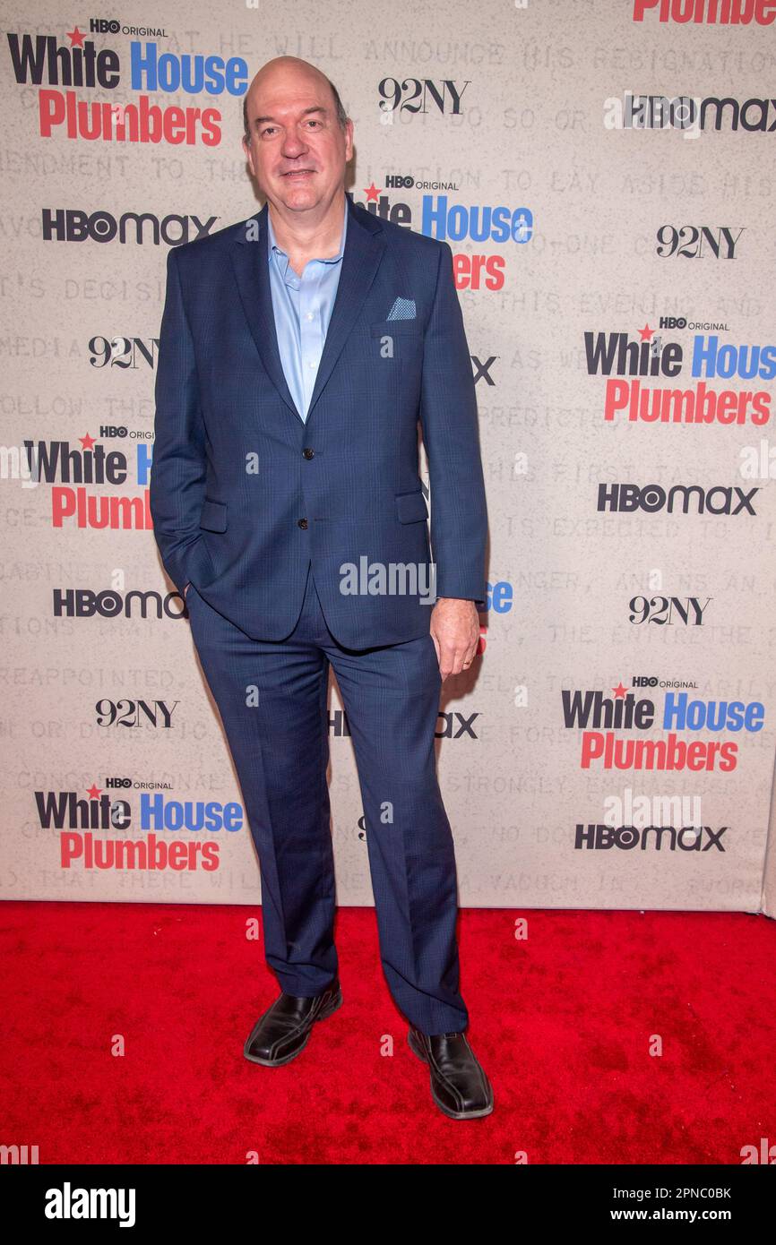 NEW YORK, NEW YORK - APRIL 17: John Carroll Lynch attends HBO's 'White House Plumbers' New York Premiere at 92nd Street Y on April 17, 2023 in New York City. Stock Photo